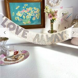 Glittering Fringe Banner